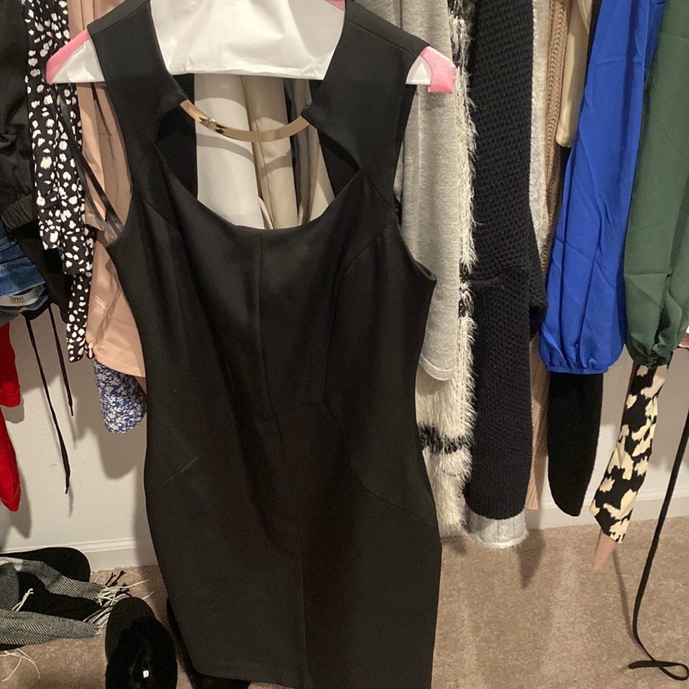 Bebe black dress